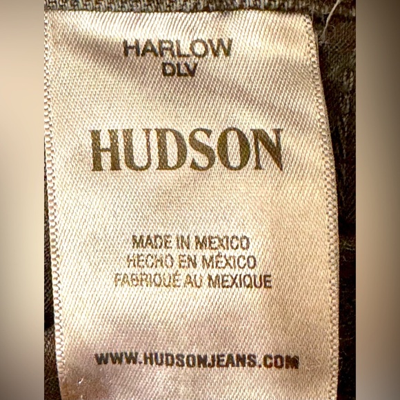 Hudson Jeans NWT SZ 25 Harlow Ultra High-Rise Cigarette Ankle Jean Faded Black - Picture 15 of 15